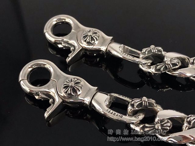 chrome hearts銀飾 克羅心褲鏈 克羅心裝飾品鏈 克羅心包鏈  gjc1892